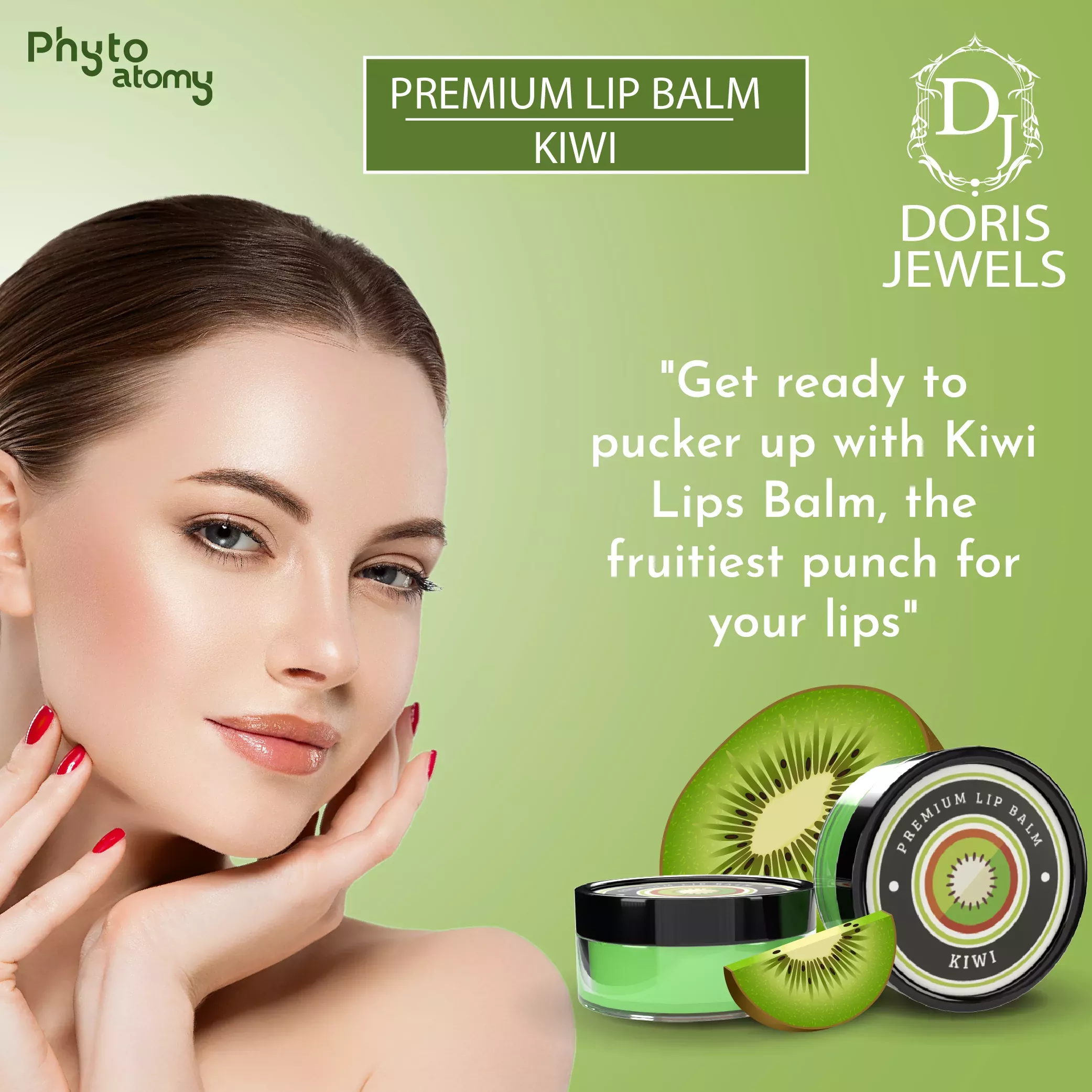 RBV B2B Kiwi Lip Balm (8g)-24 Pcs.